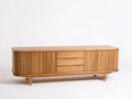 Mueble para TV 180×40×50 cm – marrón – estilo moderno para sala de estar